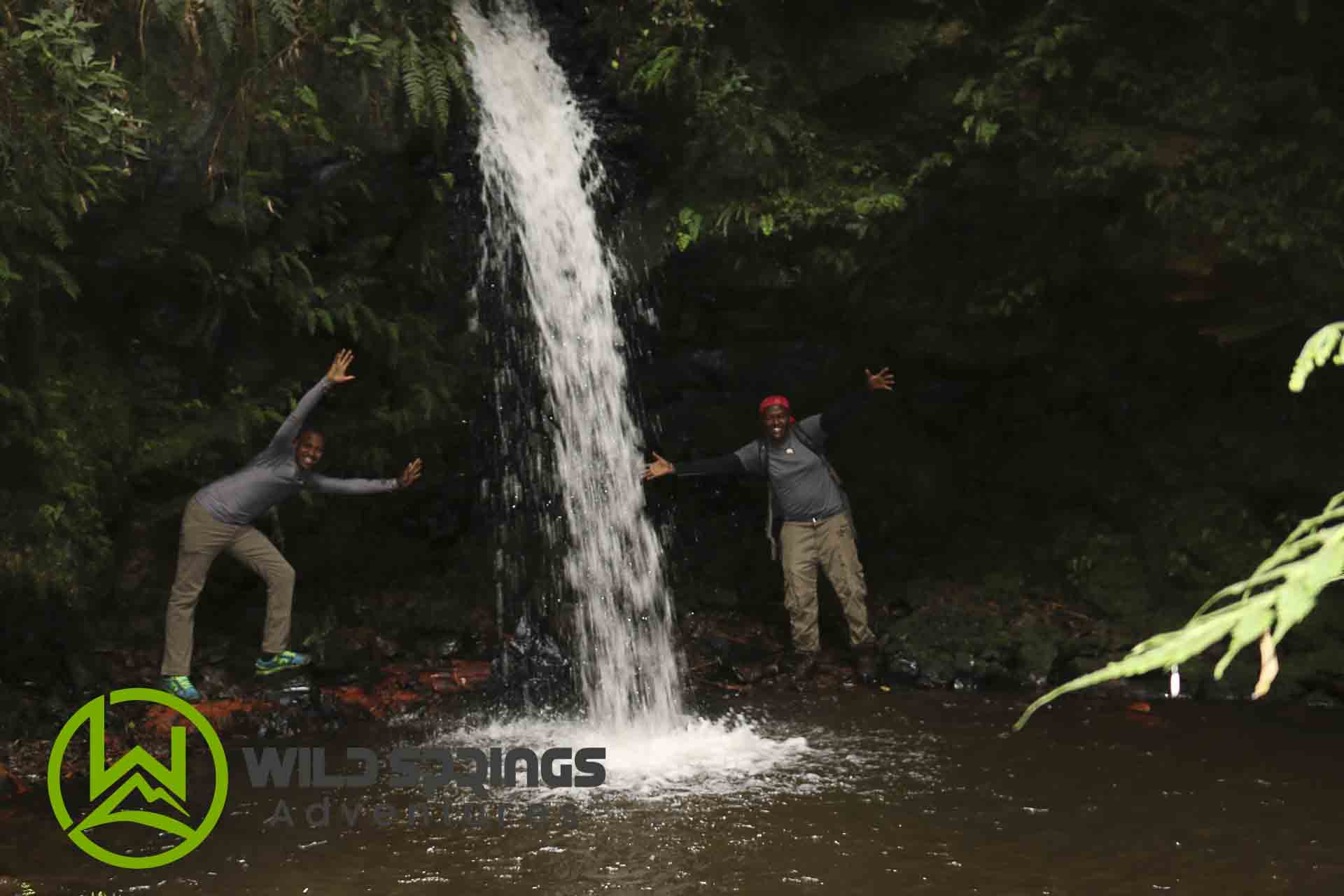 waterfalls chase in Njigari forest, othaya Nyeri