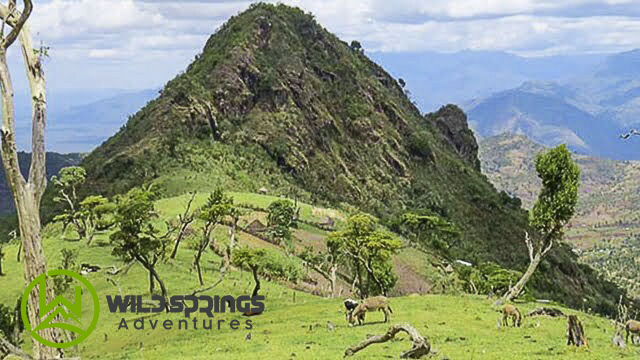 The sacred mountain of the Pokot