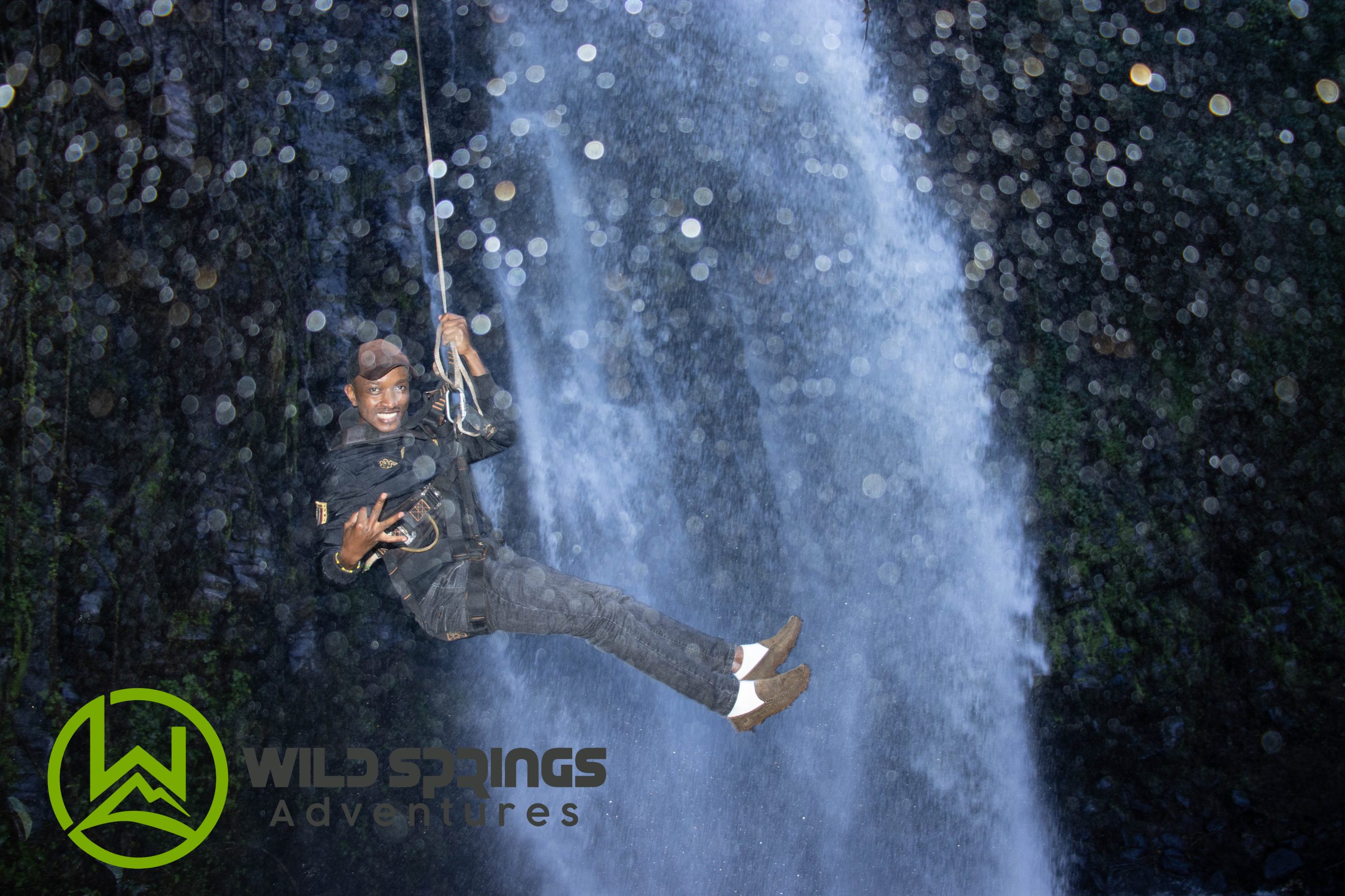 Wild swing charges in njine kabia falls