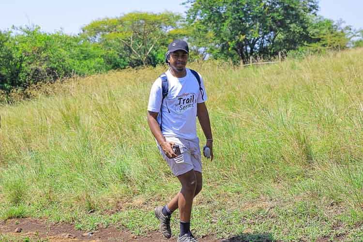 A picture of a Tourist Hiking in Ruma National Park